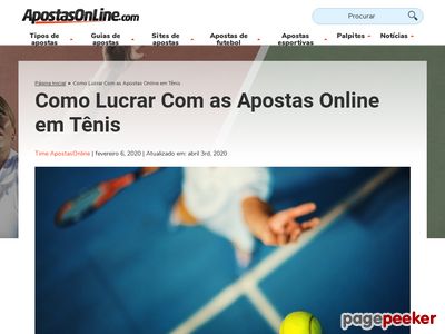 Apostas Online Tenis
